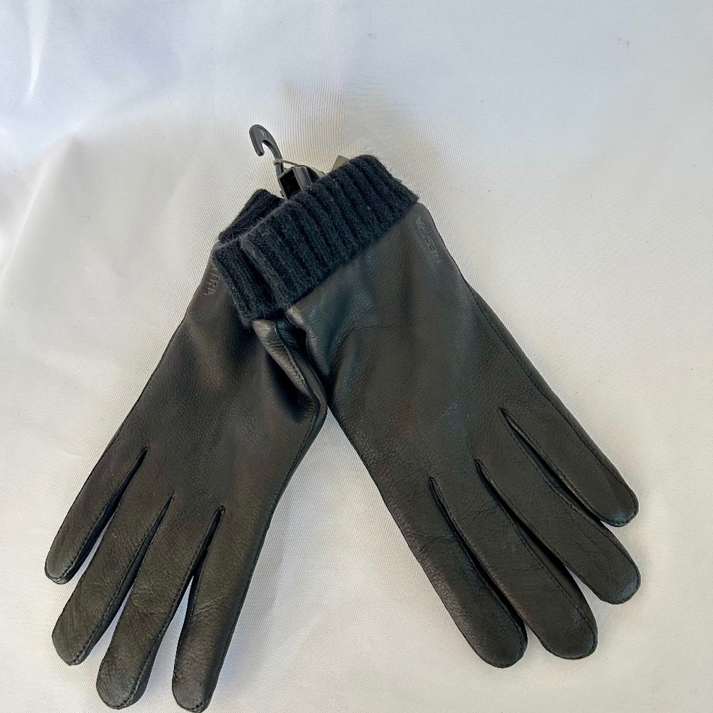 Hestra John Gloves Mens Size 7 NWT Black Primaloft Lined